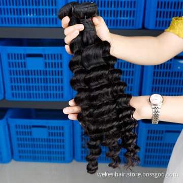 Wholesale 100 Grams Of Virgin Hair Brazilian Human Hair Bundles Sew In Weave Grade 9 Accept Paypal